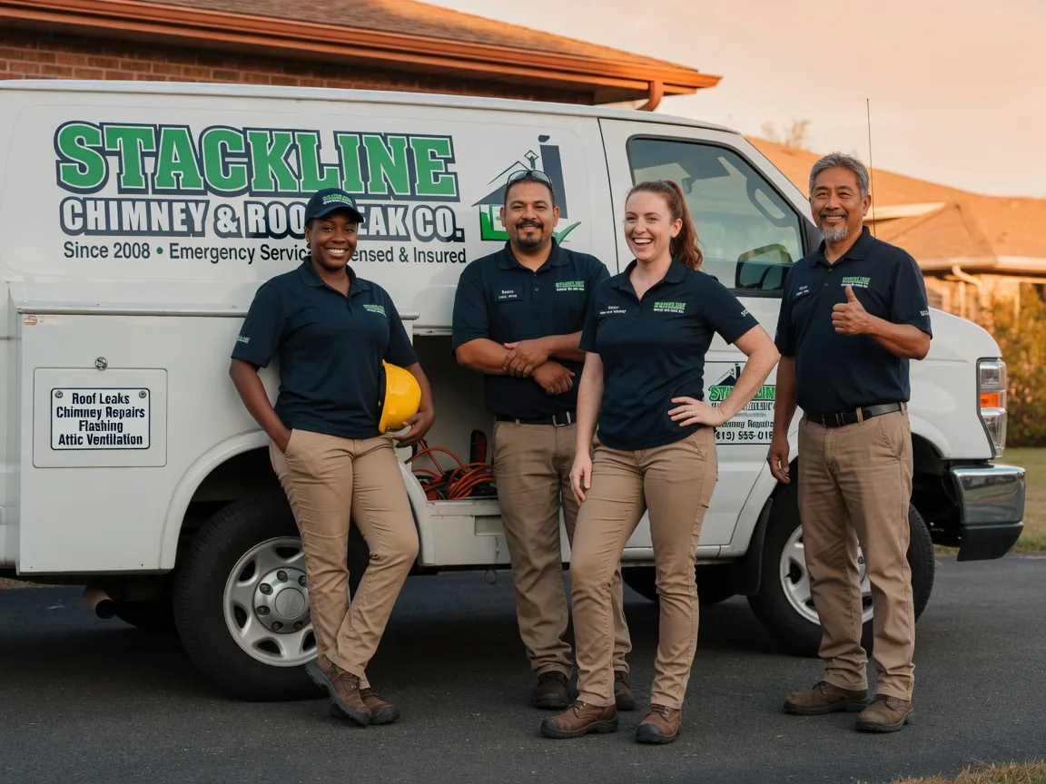 Chimney flashing repair company in La Honda, CA